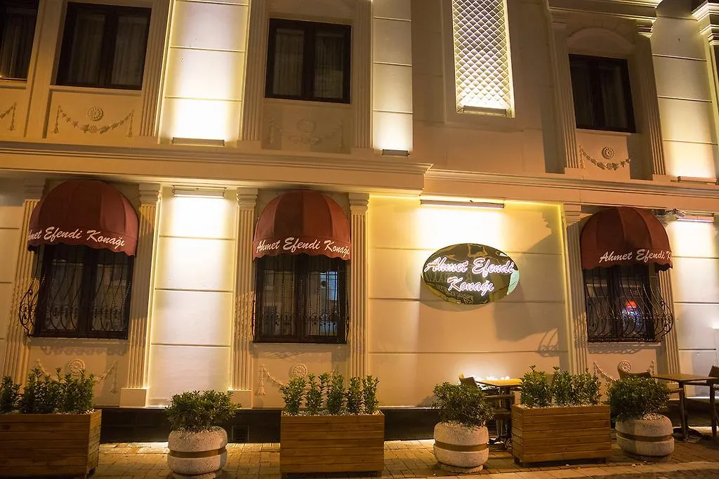 Hotel Ahmet Efendi Konagi Provincia di Provincia di Istanbul Turchia